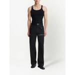 multi-pocket straight-leg trousers 2