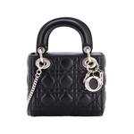 Lady Dior Chain Bag Cannage Quilt Lambskin Mini satchel 1