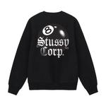 Свитшоты Stussy 8 Ball Corp. Crew 'Черный' 2