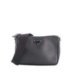Маленькая сумка через плечо Re-Edition Zip Messenger Bag из сафьяновой кожи 1