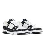 Кроссовки Louis Vuitton Trainer 'White Black Denim' 8