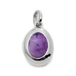Цепочка на шею February Birthstone 1