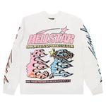 Футболки Hellstar Pixel Long-Sleeve Tee «White» 1