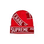 Шапки Supreme Street Signs Beanie 'Red' 1