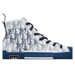 Кроссовки Dior B23 High 'Синий Белый' 2