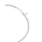 Серебряное колье Crystal 3 2