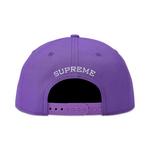Кепки Supreme Gothic Outline Adjustable New Era 'Purple' 2