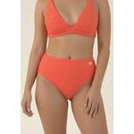 Классические брюки Coco Cool Coral с драпированным поясом 2