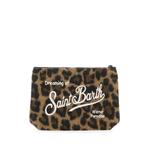 leopard-print embroidered clutch bag 2