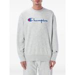 logo-embroidered sweatshirt 1