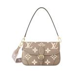 Сумки через плечо Louis Vuitton Diane 'Tourterelle Gray/Cream Monogram Embossed Empreinte Cowhide Leather' 1