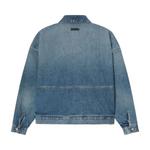 Джинсовые куртки Fear of God Essentials Denim Trucker Jacket «Классический синий» 2