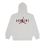 Худи Supreme x Jordan Hooded Sweatshirt 'Black' 2