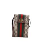Ophidia Vertical Flap GG Coated Canvas Mini crossbody bag 1