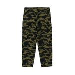 BAPE 1st Camo 6 карманные брюки 'Green' 2