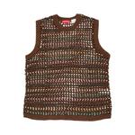 Свитера Supreme Beaded Sweater Vest 'Коричневый' 1
