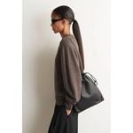 Сумка через плечо на шнурке DRAWSTRING CROSSBODY BAG - LEATHER 3