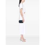Сумка через плечо Bicolor Aged Calfskin Gabrielle Double Zip Clutch with Chain (2018 год) 2
