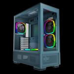 MONTECH SKY TWO ARGB корпус ATX — синий 1
