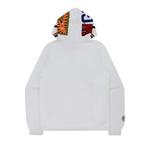 Худи BAPE Shark x Tiger Pullover Hoodie «White» 3