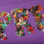 Футболки Supreme Toy Pile Tee 'Purple' 2