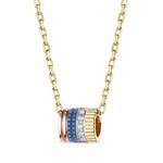 Колье Quatre Blue Edition из переработанного желтого золота 1