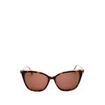 tortoiseshell-effect cat-eye sunglasses 1