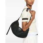 Плетеная сумка на плечо Loewe Swing среднего размера 2