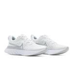 Кроссовки Nike Wmns React Infinity Run Flyknit 2 'White Metallic Silver' 8