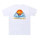 Футболки BAPE Mountain Tee 'White' 2