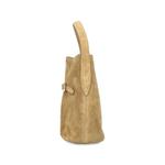 buckle-detail calf suede tote bag 4