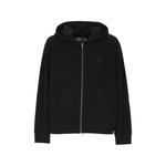 logo-patch zip-up hoodie 1