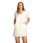 МИНИ-ПЛАТЬЕ SOLANA BOHO FRINGE SHIFT 1