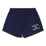 Шорты Sporty & Rich Varsity Crest Disco Short 'Dark Navy' 1