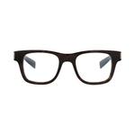 Очки Saint Laurent Square-Frame Recycled Acetate Optical Frames 'Havana/Transparent' 1