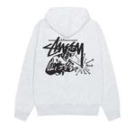Зип-худи Stussy Welder Zip Hoodie 'Ash Heather' 2