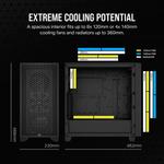 Corsair 3000D AIRFLOW ATX корпус - Черный 2