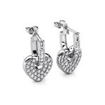 Серьги-подвески в форме сердца с кристаллами SWAROVSKI® 3