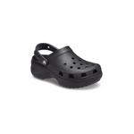 CROCS LADIES CLASSIC PLATFORM CLOG ЧЕРНЫЙ 2