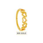 HABIB 999/24K Желтое золотое кольцо 9200090Y 1