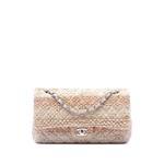 Сумка на плечо Classic Tweed Double Flap среднего размера (2018 год) 1
