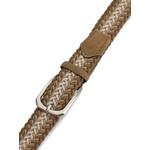 woven stretch wool blend belt 2