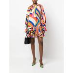 Платье мини с принтом Iride 2