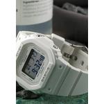 Женские цифровые спортивные часы BGD-565U-7DR, белый ремешок из смолы 4