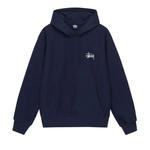 Худи Stussy Basic Hoodie 'Navy' 1