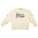 Свитеры Palm Angels GD Palm Graffiti Flames Crew 'Off White' 1