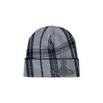 Шапки Vivienne Westwood Bi Tartan Beanie 'Black' 1