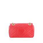 Маленькая стеганая сумка через плечо GG Marmont Flap Bag 2