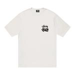 Футболки Stussy Dice Pigment Dyed Tee 'White' 1