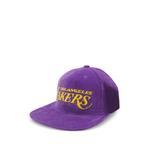 Вельветовая бейсболка NBA Lakers с вышивкой 2